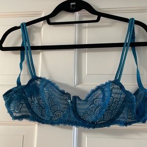 Chantelle bralette, 34C, deep turquoise